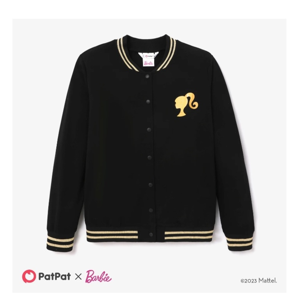Barbie lightweight jacket size 6 medium